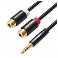 ������-������������ miniJack-2RCA Vention VAB-R02-B 0.3 m